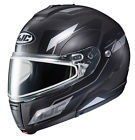 1013-752 Hjc Flow Frameless Dual Lens Snow Helmet Sm Semi Flat