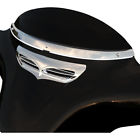 11000 Ciro Chrome Led Windshield Trim Turn Signals Harley Batwing Flht