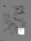 11051-1503 Kawasaki Oem Part License Bracket