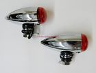 11463 Mid-usa Chrome Grooved Red