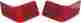 12-0093r Harddrive Tour Pak Corner Light Replacement Lens Red