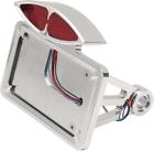 143985 Drag Specialties Ds Deco Led Taillight With Flat Horizontal License
