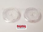 170-000108-00-pr Big Dog Motorcycles Honeycomb Turn Signal Lenses Pair Mastiff Pitbull