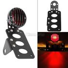 192840313843 Aftermarket Red Motorcycle License Plate Tail Light Bracket