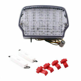R100r 1x Clear Lens Led Taillight Rear Brake Light For Bmw With Turn Signal Lamp