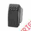 04-0029 2-way Mfg Dragonfire Racing Momentary Rocker Switch Black