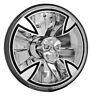 T50x00-sr 20010631 Adjure Motorcycle Diamond Cut Iron Skull Headlight