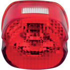 2010-0781 Drag Specialties Red Laydown Taillight Lens With No Tag Window