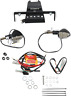 22-170led-l Targa Kit With Led Turn Signals Black Amber