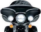 2249ds Headlamp - 7in. Kuryakyn 7 Black Phase Led