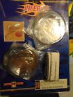 27-644 Custom Chrome Harley Davidson Turn Signal Trim With Amber Lens