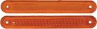 28-6027a-l Harddrive License Frame Replacement Amber Lens