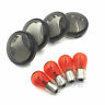 293 Smoke Turn Signal Lens Bulbs For Harley Sportster 617949612418