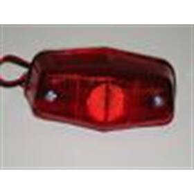 20-1055 2fastmoto Lucas Style Tail/brake Light Replacement Assembly 12 Volt