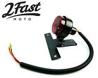 2fm-62-21512 H K Motorcycle Classic Style Black Round Custom Tail Brake Light And