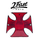 2fm-62-30350 - 62-30350 Maltese Cross Taillight Bobber Cruiser Chopper Motorcycle Kawasaki