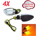 2t1007crsmk Ediors Pairs Universal Custom Motorcycle Turn Signal Light Blinker Indicator