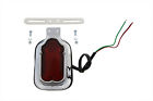 33-0332 Manufacturing Led Tombstone Tail Lamp Chopper Dyna Softail Chrome