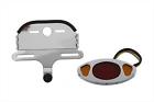 33-0379 Manufacturing Wyatt Gatling Chrome Oval Led Tail Lamp Assembly For