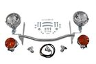 332036 Chrome Spotlamp Kit For Flt Harley Davidson Motorcycles