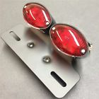 374 Brake License Plate Light Chromed Red See Description 617949649162