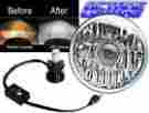 7-inch-clear-hid-g5-img-257-1 4000lm Img-257 Bulb Octane Lighting Motorcycle Crystal Projector Headlight Cree Smd Led Light Headlamp