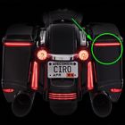 40040 Ciro Led Bag Blades All Red For Touring