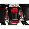 40050 Ciro Lighted Led Filler Panel Red Chrome Harley Ultra Classic