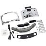 40254 Ciro Chrome Smoke Latitude Tail Light And License Plate Mount