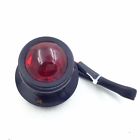 408 Black Round Led Integrated License Plate Lamp Fit 617949647441