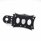 411 Black Side Mount License Plate Bracket For Harley 617949649704