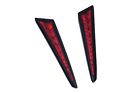 419762 Kuryakyn Sabertooth Saddlebag Accents For Victory Cross Cou Black