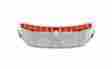 45-1895 Add On Inc Chrome Rear Fender Light W Red Leds Gl1800 Goldwing 2012-2016