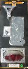 47-356 Custom Chrome Billet License Plate Bracket Side Mount With Cateye