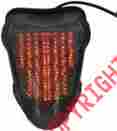Tr-261782 4858294 Bikemaster Integrated Taillight Clear Lens