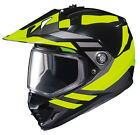 513-932 Hjc Lander Frameless Dual Lens Snow Helmet Sm Hi Viz