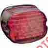 5437 Kuryakyn Low Profile Led Taillight Conversion W O Window Red Harley Flhxi 06
