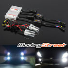 Hid-55w-h3-slim-60k 6000k Modifystreet H3 White Slim Ac Ballast Xenon Hid Conversion Kit Fog Driving Lights 671635536426