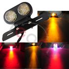602668152253 Motorcycle Bike Led Tail Light Custom License Plate