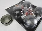 604316 Custom Chrome New Smoked Signal Lens Kit Bulbs Harley Davidson