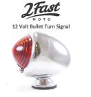 61-73103 Custom Chopper Chrome Bullet Brake Turn Dual Filament Harley Davidson