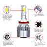 629778641637 Unbranded Pair Led Headlight Kit Low Beam Fog