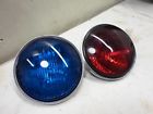 68727-64a New Oem Spot Lamp Bulb Red Blue Pair
