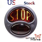 6921999337066 Oncemore Ford Model A 12v Taillight Stop Light Lens For Choppers Bobber Harley Black