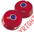 74223s2 Bikers Signal Blue Turn Choice Lenses 49-1261 Dot