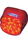 820-0406 Harddrive Led Laydown Tail Light Red Hd Softail Rear Harley