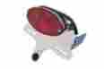 33-2199 84-98 V-twin Manufacturing Chrome Cateye Tail Lamp Assembly Kit For Harley Davidson Fx 80-85 Fxst