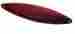 841601 Drag Specialties Ds Wide Cat Eye Taillight Replacement Lens