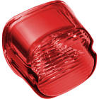 8763168 Drag Specialties Ds Led Laydown Taillight Lens Window Red Harley