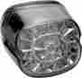 8764880 Drag Specialties Ds Web Led Taillight W Bottom Window Smoke Harley Fld Dyna Switchback 2012-2014